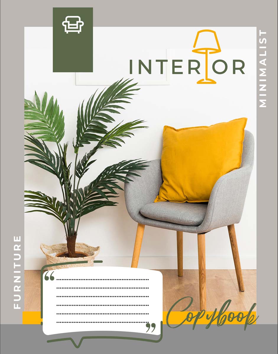 Зошит А5/60 арк лінія 1В Hinterior, 765697