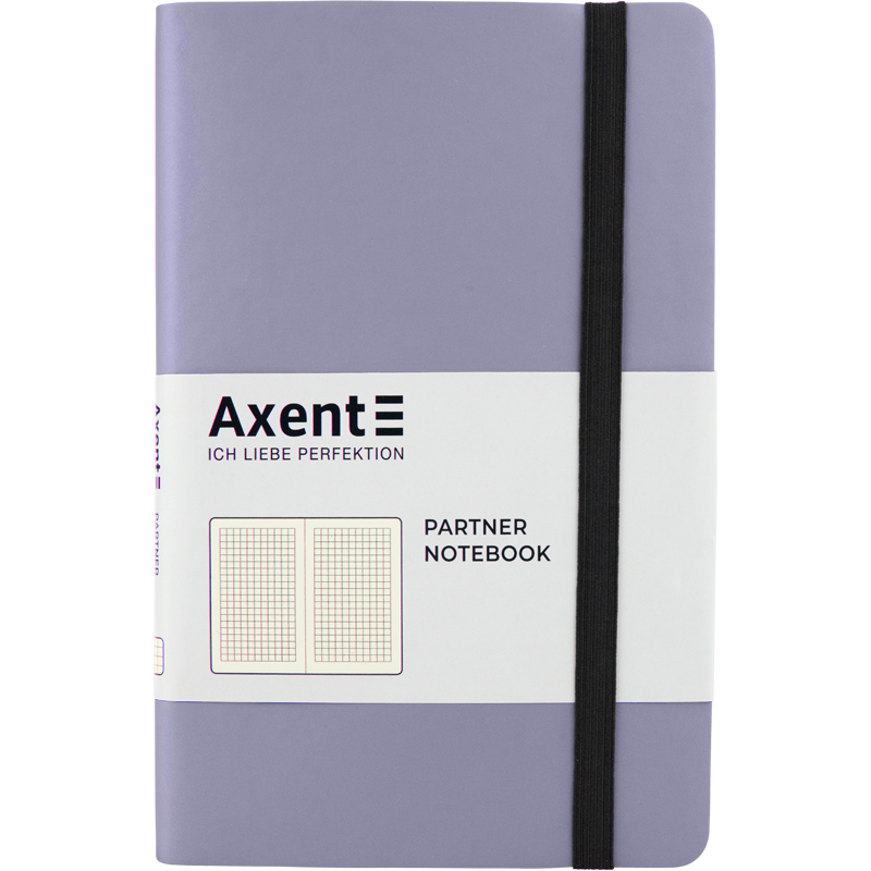 Книга записна Partner, 125*195, 96арк, кліт. сріблястий 8206-34-A