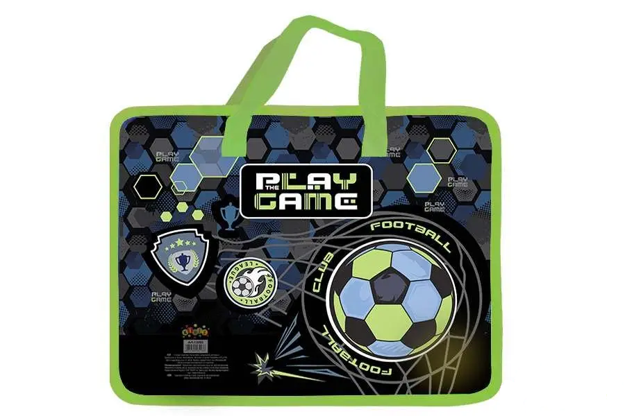 Тека пластикова з текстильними ручками KIDIS, серія Football club 13092