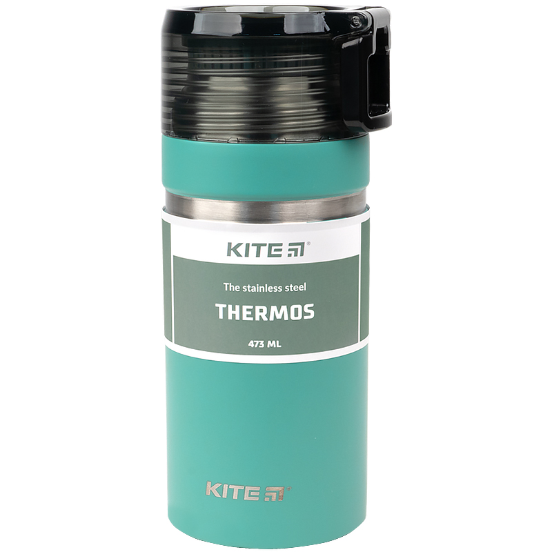 Термос Kite 473 мл., зелений K21-320-02
