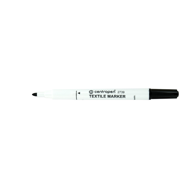 Маркер Textile 2739 2 мм чорний Centropen