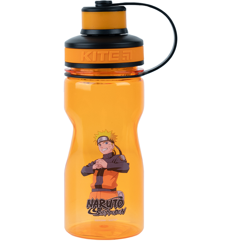 Пляшечка для води, 500 мл, помаранчева, Naruto NR23-397 Kite
