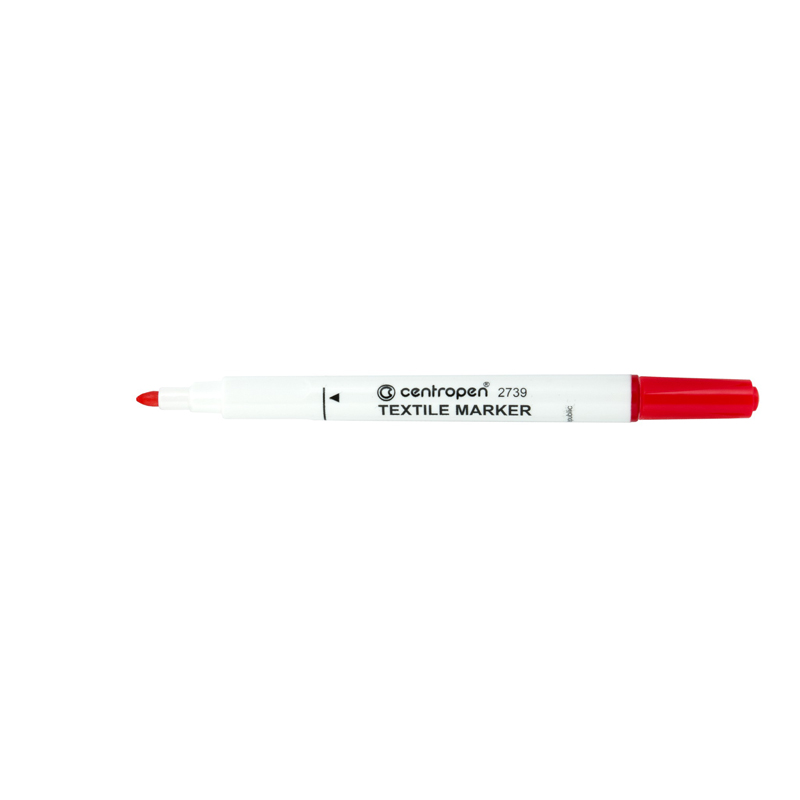 Маркер Textile 2739 2 мм червоний Centropen