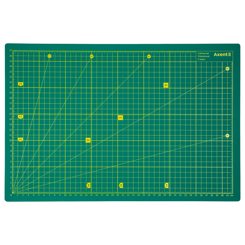 Килимок самовідновлювальний для різання, А3, Pro п'ятишаровий 7906-A Килимок самовідновлювальний для різання, А3, Pro п'ятишаровий 7906-A