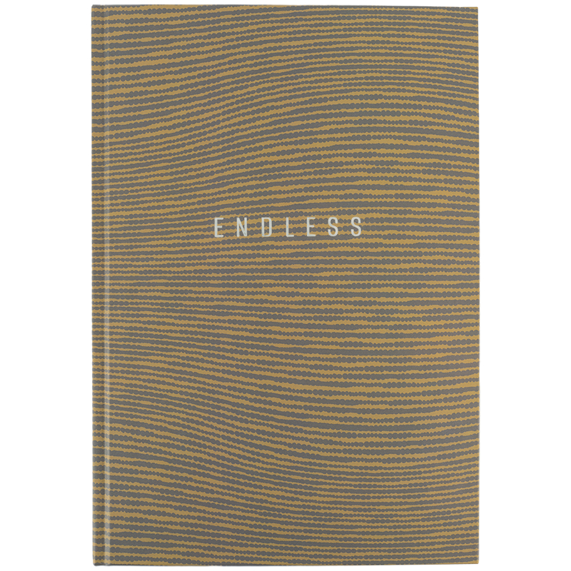 Книга записна А4  Earth colors  96арк., кліт., Endless, тверда обкл., 8422-575-A