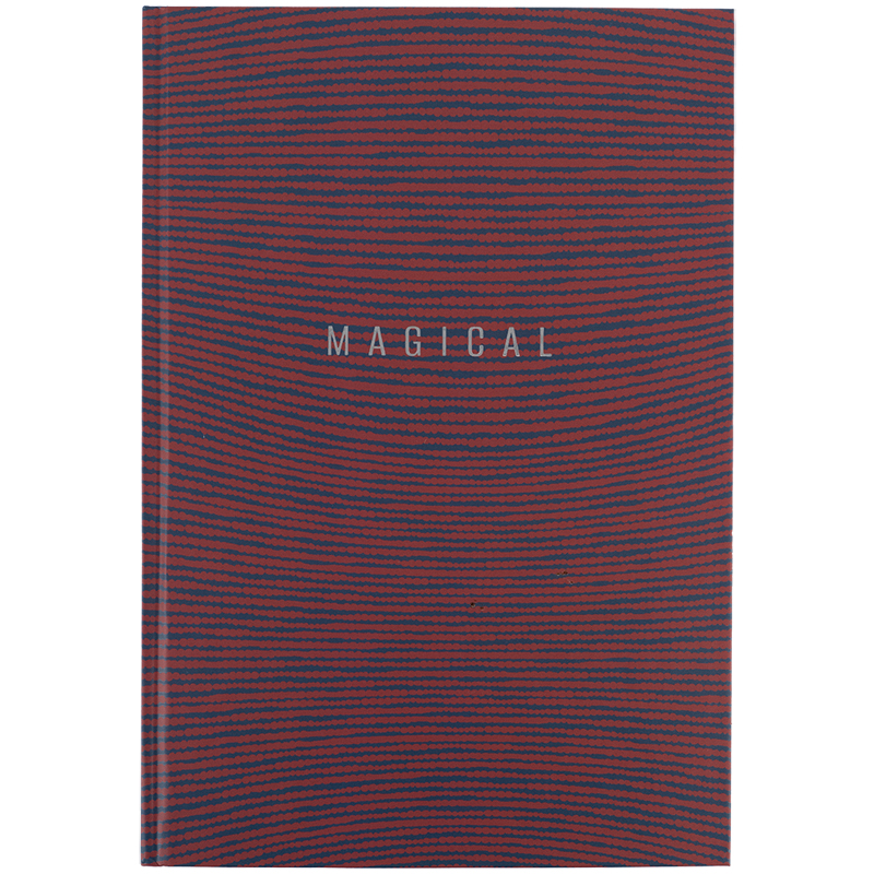 Книга записна А4  Earth colors  96арк., кліт., Magical, тверда обкл., 8422-573-A