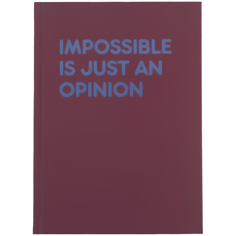 Книга записна А5, 96 арк., кліт., тверда обкл. Impossible 8458-1-A
