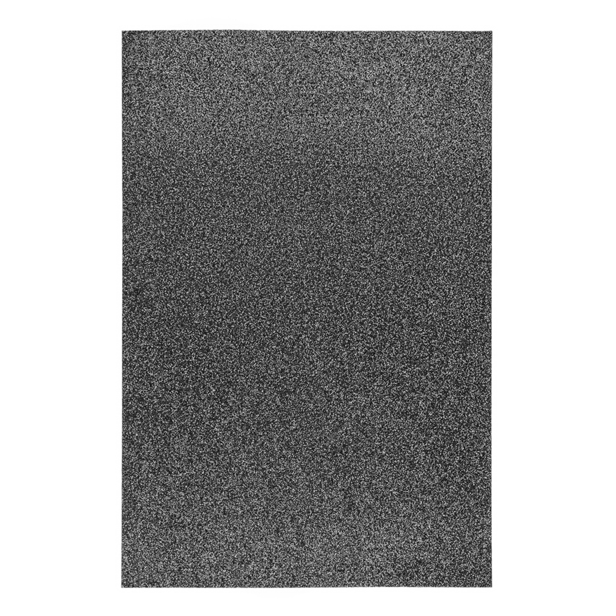 Фоаміран ЕВА чорний з глітером, 200*300мм, товщина 1,7 мм, (ціна за 1арк.) 742673 Santi