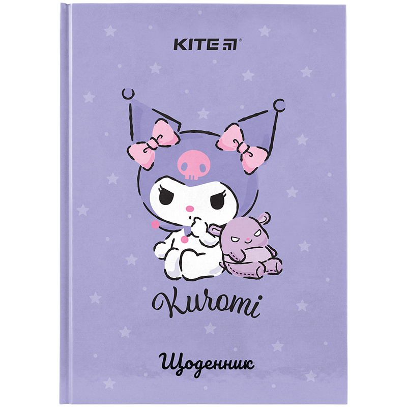 Щоденник шкільний, тверда обкл, Kuromi HK24-262-4 Kite