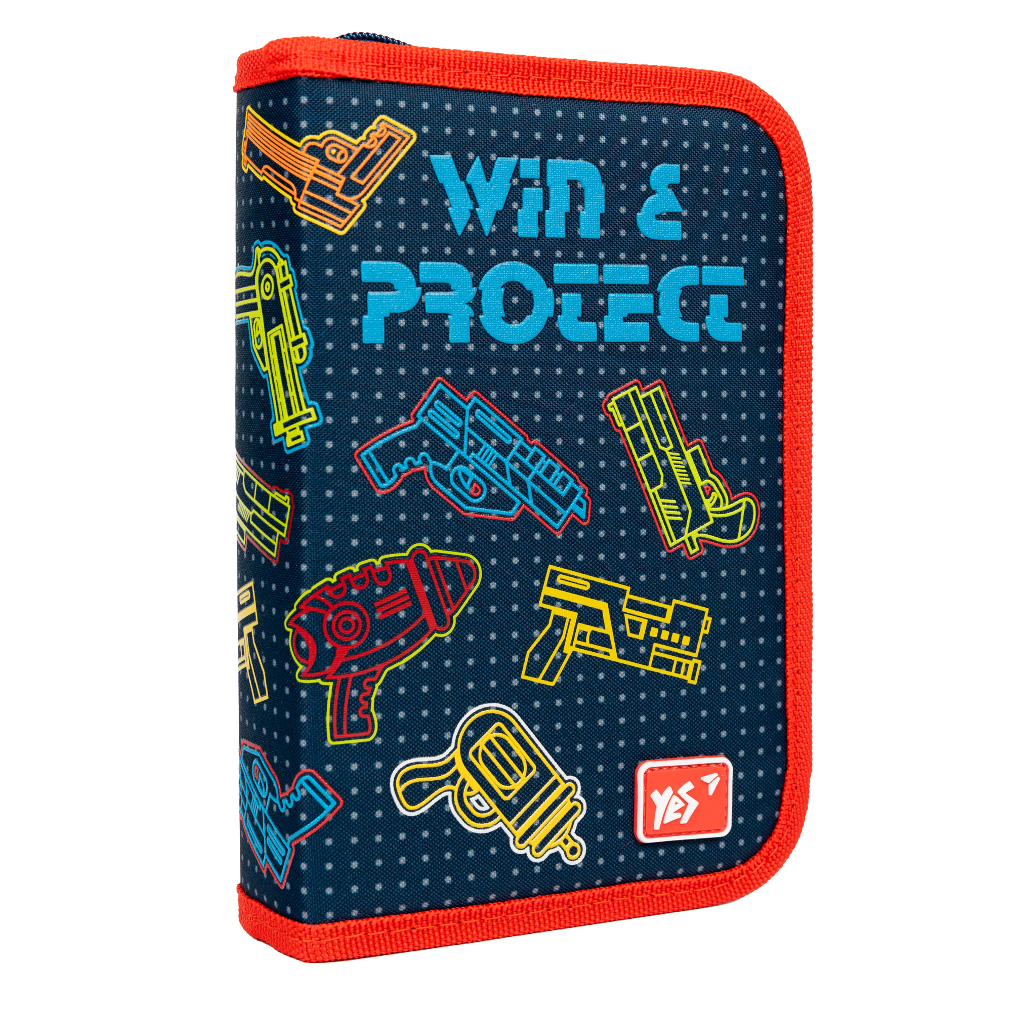 Пенал твердий YES одинарний з двома клапанами HP-04 Blaster 533145