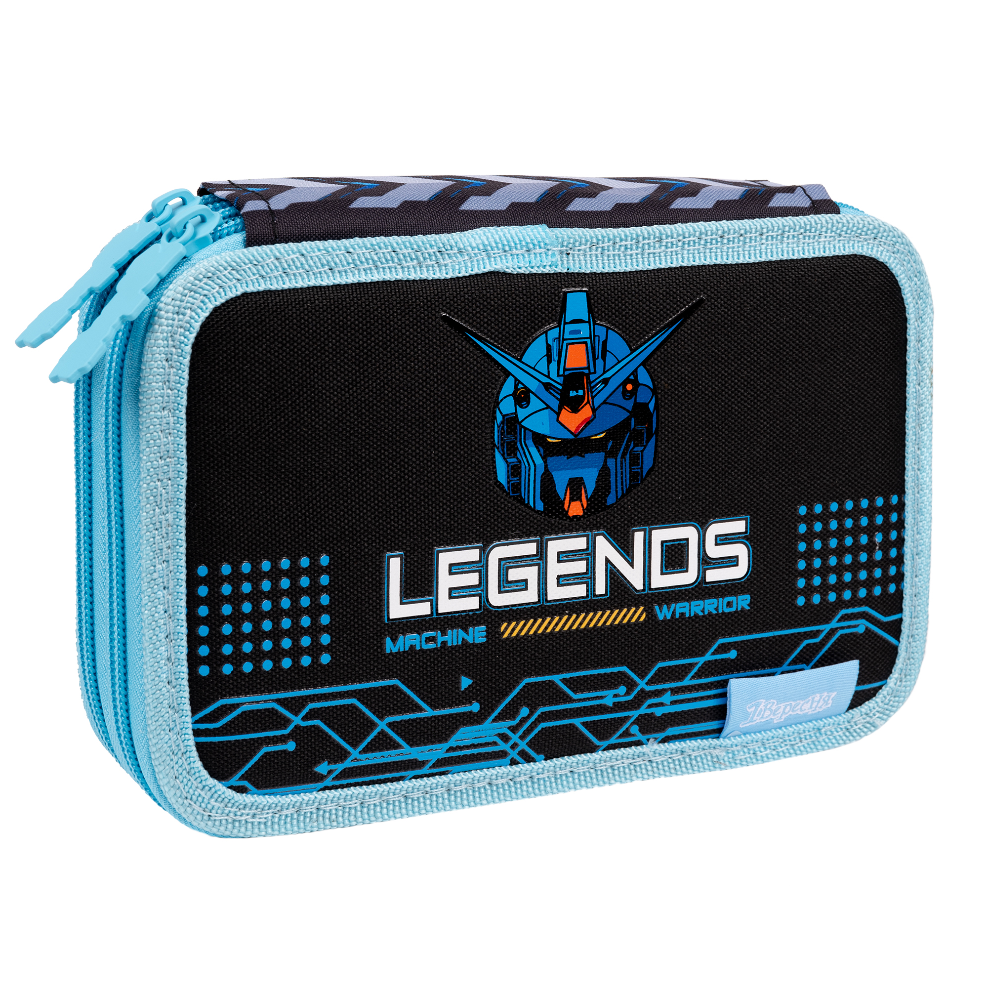 Пенал твердий 1Вересня подвійний HP-01 Robotech Legends 533440