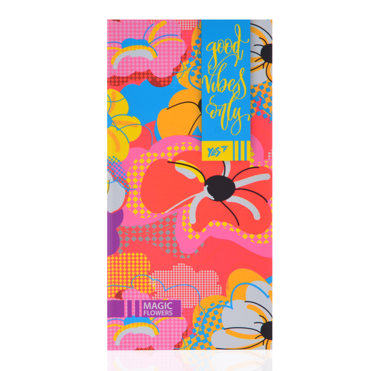 Блокнот 100*200мм. 64арк. лінія, інтегр.обкл., 151368 YES