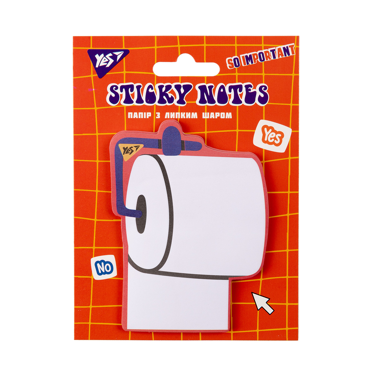 Папір з липким шаром YES фігурний 