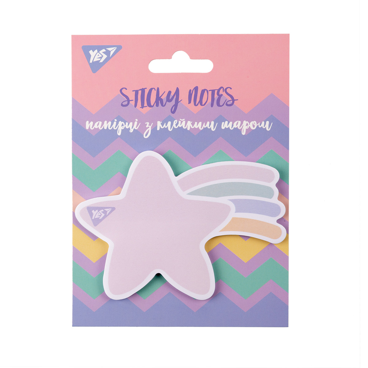 Папір з липким шаром YES фігурний 