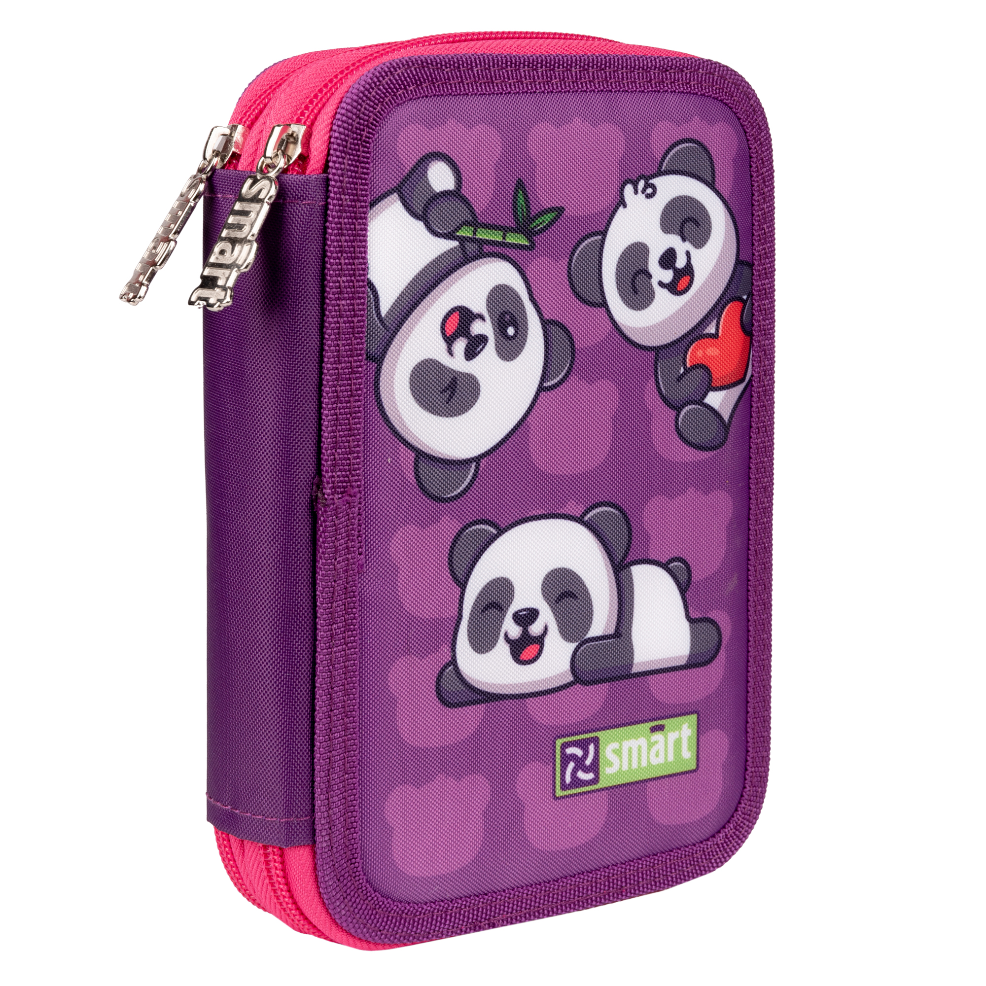 Пенал твердий Smart подвійний HP-01 Hi, panda! 533274