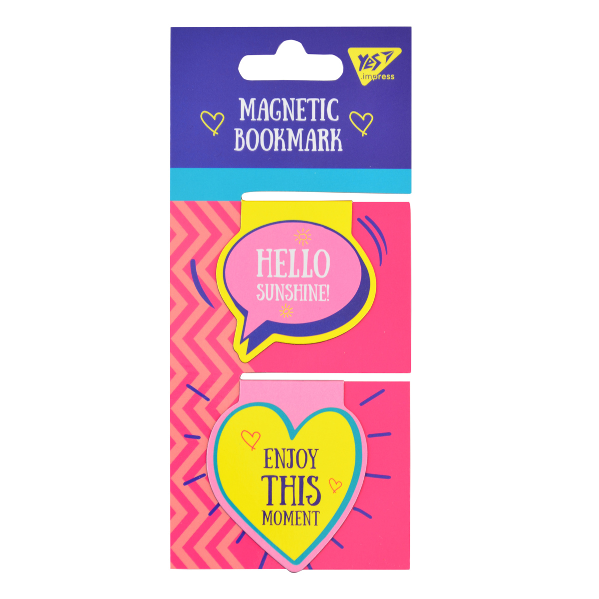 Закладки магнітні YES 
