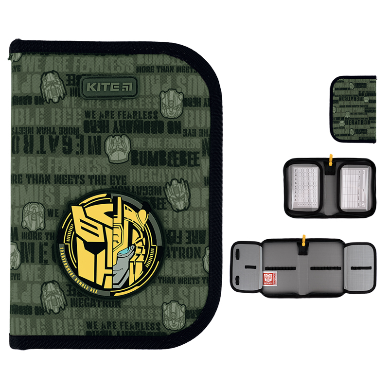 Пенал Kite 1 від., 2 відв., без наповнення TF24-622 Transformers