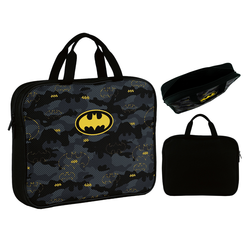 Шкільна текстильна сумка Kite A4, 1 від., DC24-589 DC Comics Batman