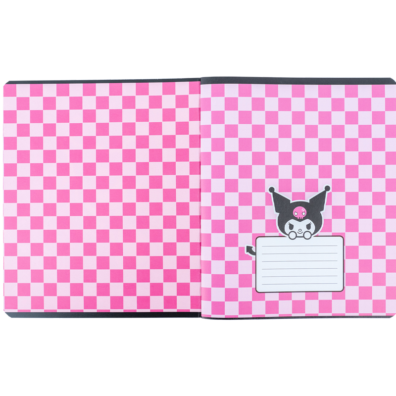 Придбати Зошит 24 арк., клітинка, софт тач + УФ лак, Kuromi