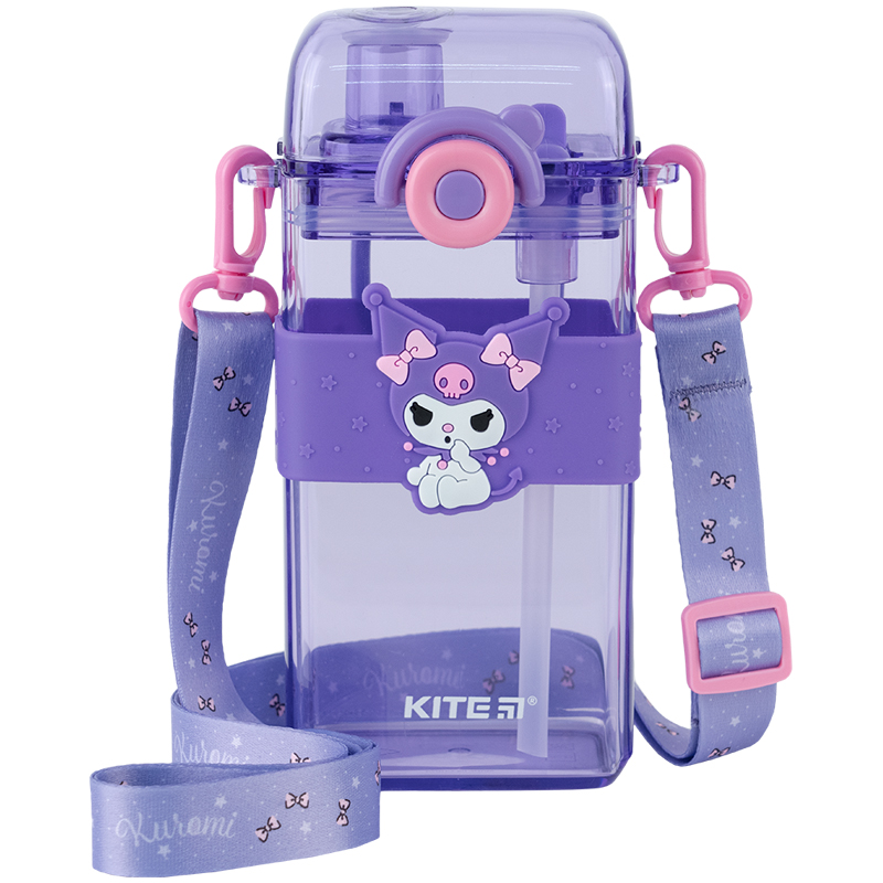 Пляшечка для води 500 мл, Kuromi HK24-1203-1 Kite