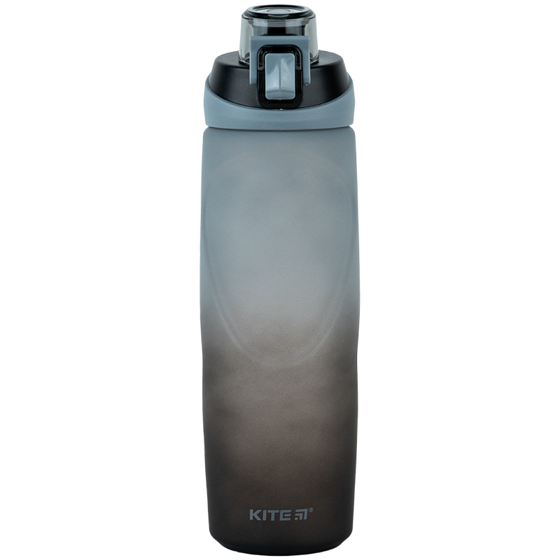Пляшечка для води 760 мл, сіро-чорна K24-1200-1