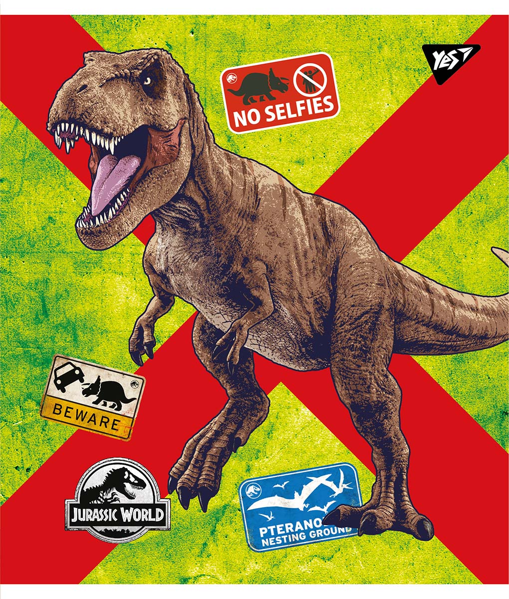Зошит А5/18 арк кліт YES Jurassic world.766328
