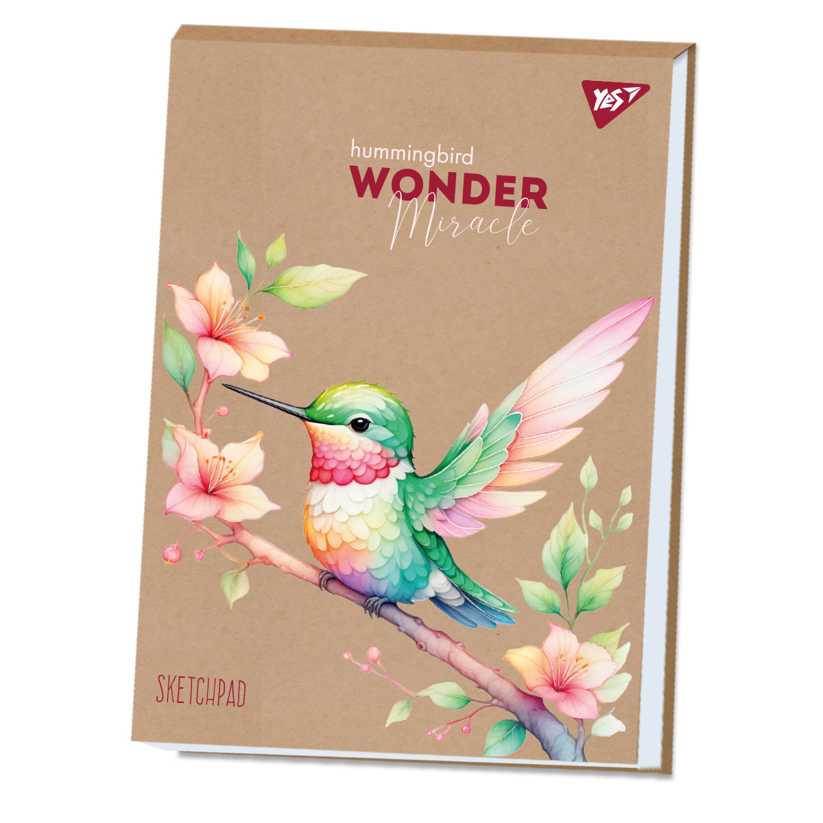 Альбом для малювання, А4 30 арк. 100г/м2, склейка білила 