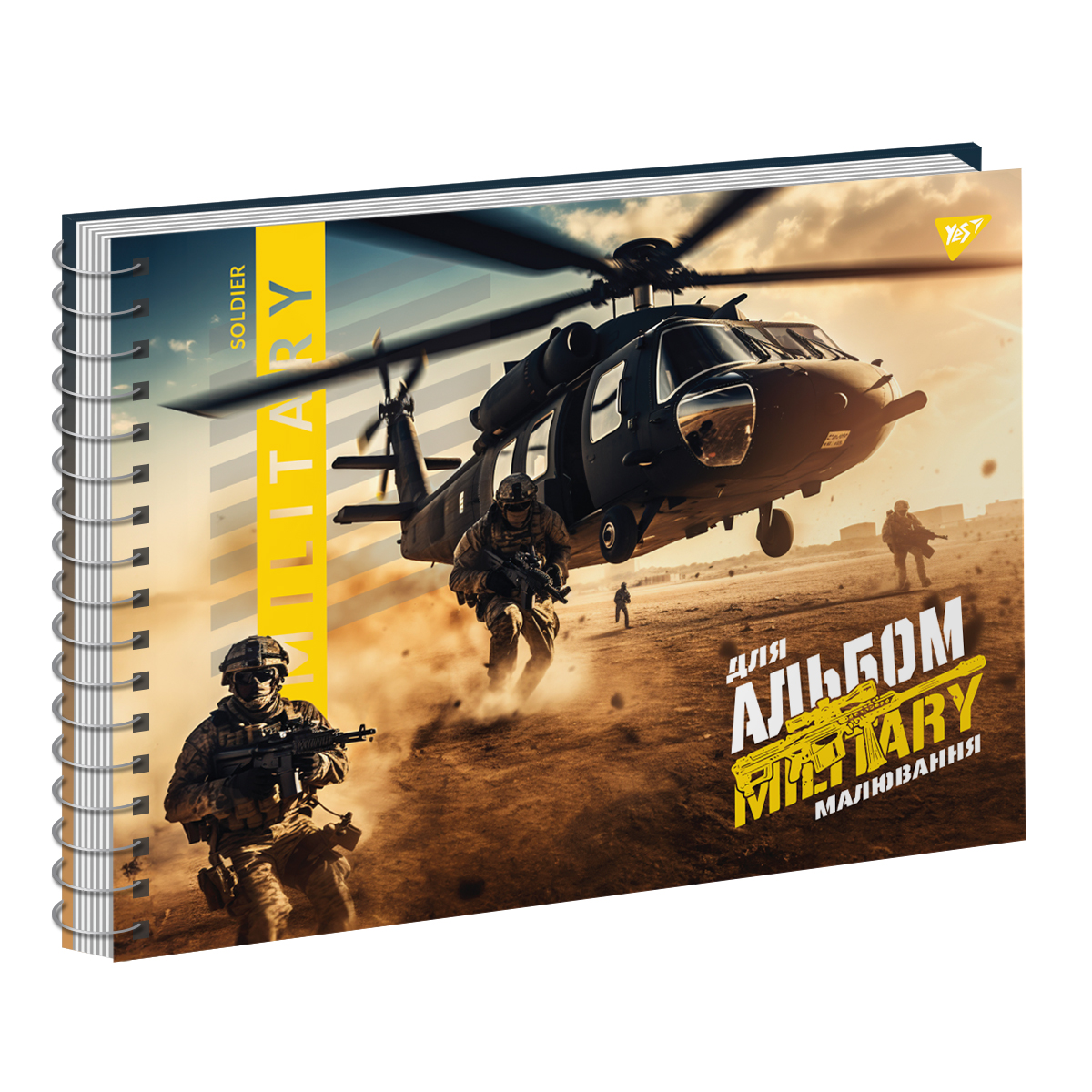 Альбом для малювання, А4 40 арк. 100г/м2, спіраль 