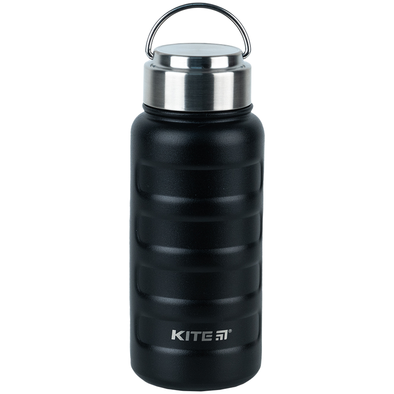 Термос 500 мл, чорний, K24-1204-2 Kite