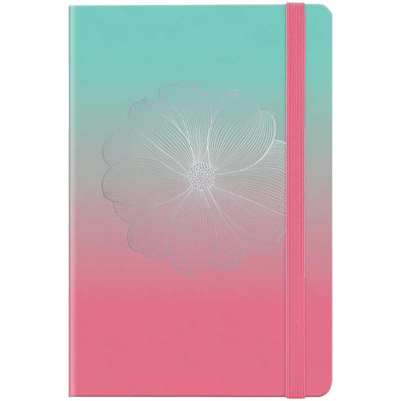 Щотижневик 2025 Partner Gradient Soft, 125*195, Flower 8523-25-1-A