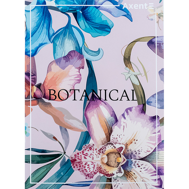 Зошит для записів А4 96 арк., кліт., Botanical, 4782-8-A