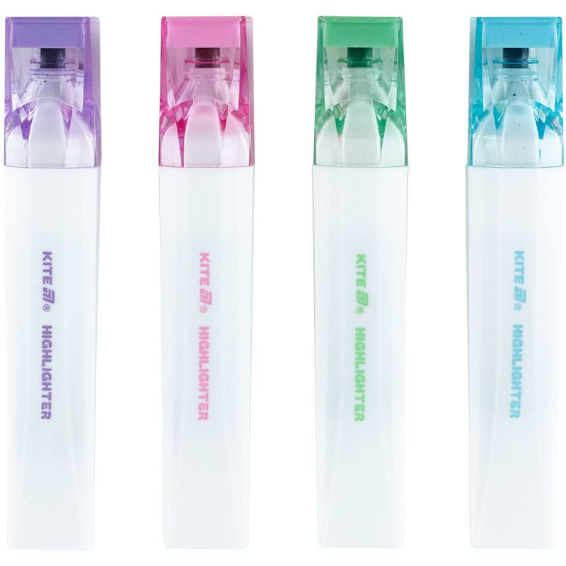Маркер Highlighter, Kite Creative Pastel Colors, набір 4-х, K24-1145-4