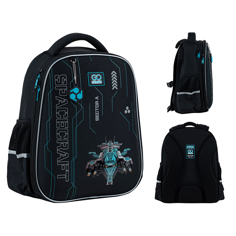 Рюкзак GoPack Education напівкаркасний GO25-165M-5 Spacecraft