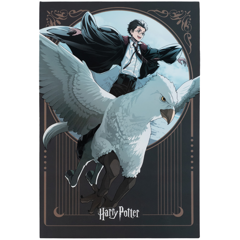 Блокнот-планшет A5, 50арк, клітинка, Harry Potter HP25-194-2 Kite