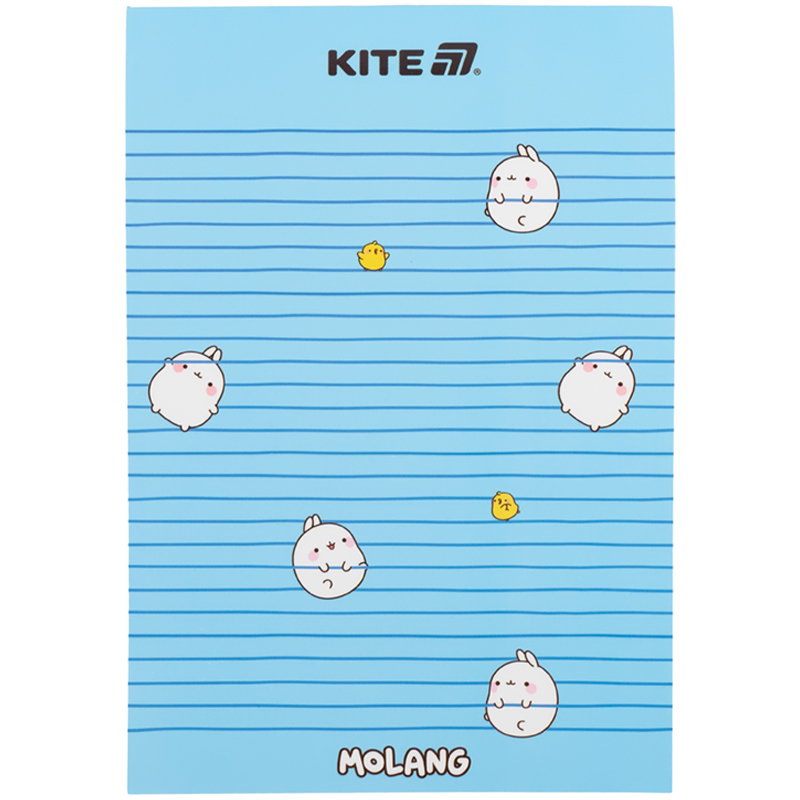 Блокнот-планшет A5, 50арк, клітинка, Molang ML25-194-1 Kite