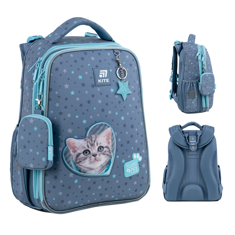 Рюкзак Kite Education каркасний SP25-531M Studio Pets