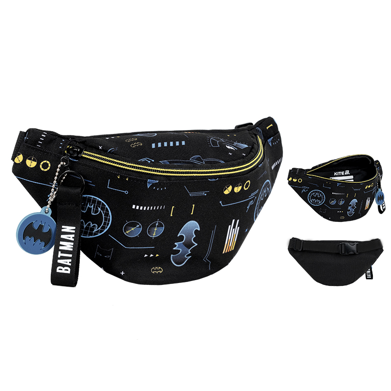 Сумка-бананка Kite дитяча DC25-2577 DC Batman