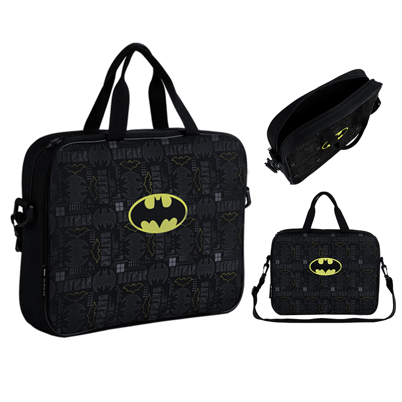 Шкільна текстильна сумка Kite A4, 1 від., DC25-589 DC Batman