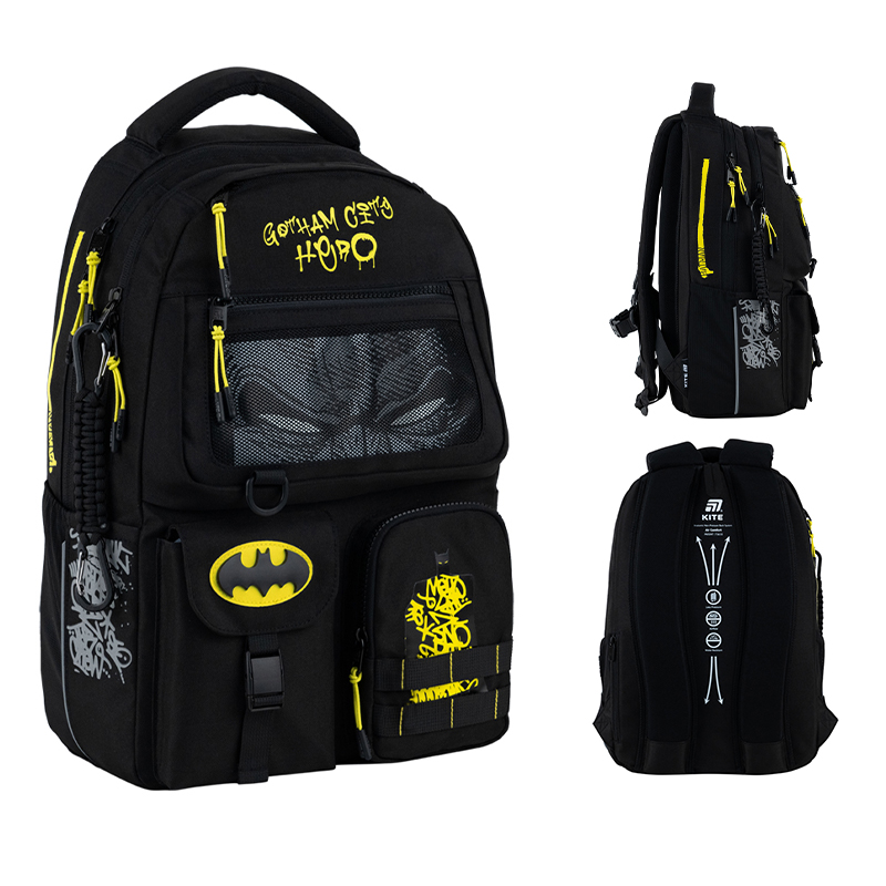 Рюкзак Kite Education teens DC25-2587M DC Batman