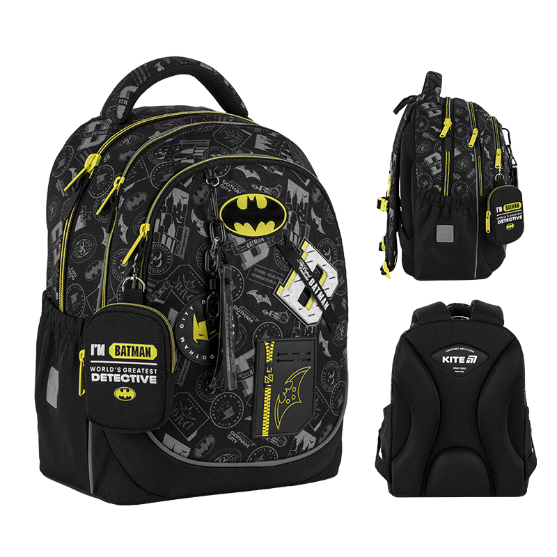 Рюкзак Kite Education DC25-700M DC Batman