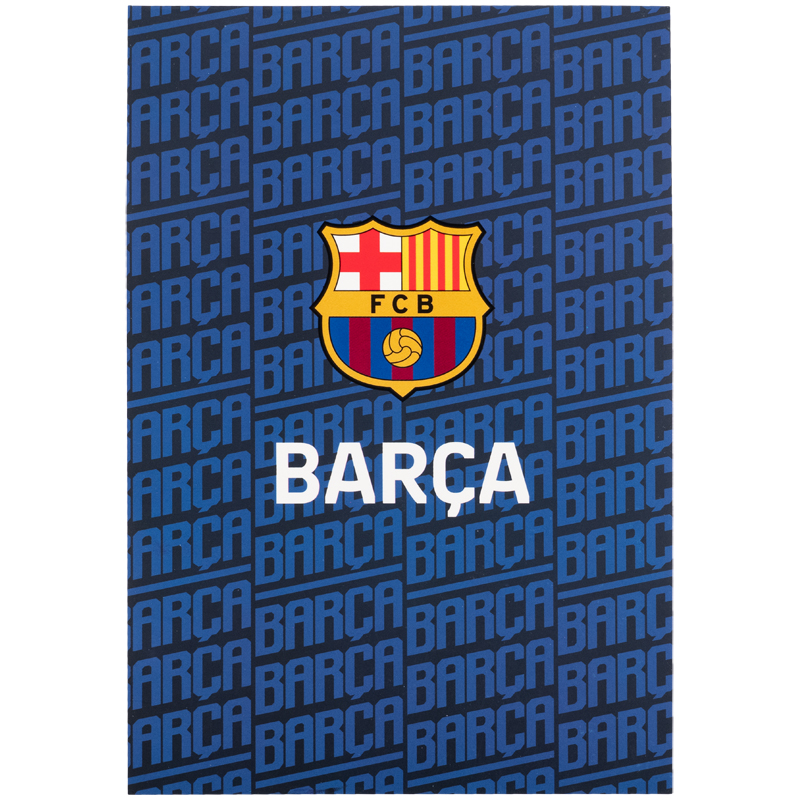 Блокнот-планшет A5, 50арк, клітинка, FC Barcelona BC25-194 Kite