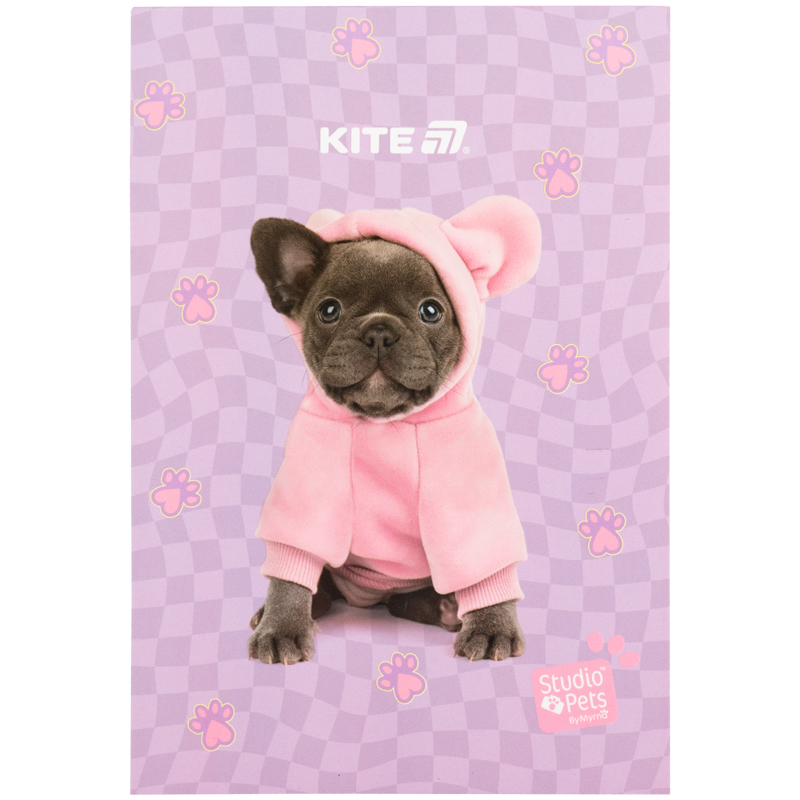 Блокнот-планшет A5, 50арк, клітинка, Studio Pets SP25-194 Kite