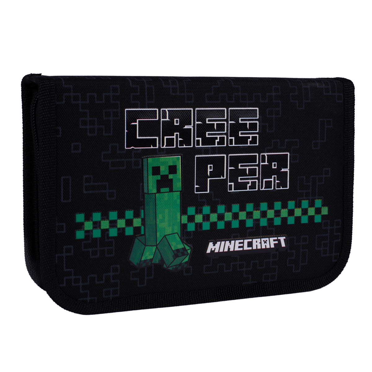 Пенал твердий YES одинарний з двома клапанами HP-04 Minecraft Time 533631