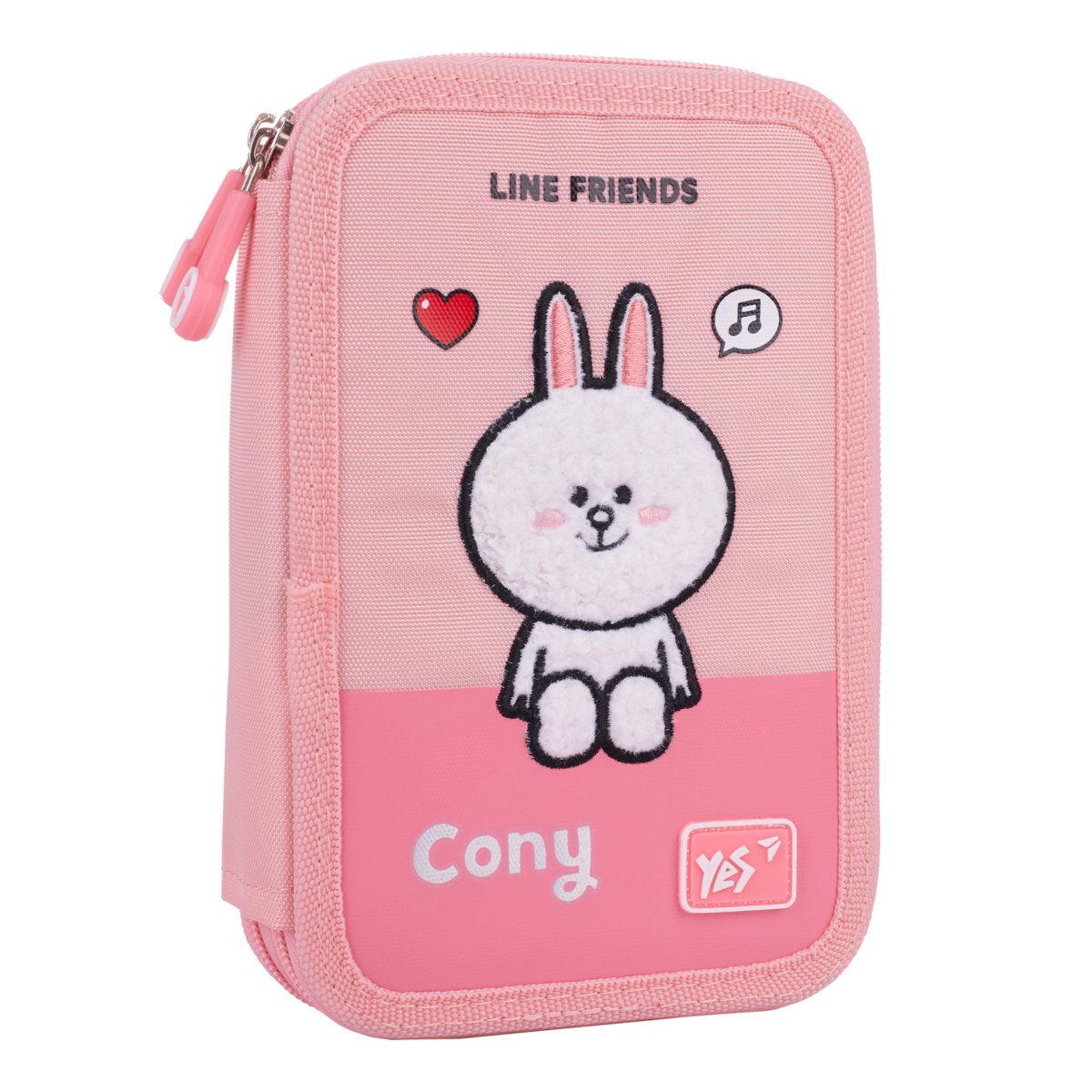 Пенал твердий YES подвійний HP-01 Line Friends Pretty Choco and Cony 533638