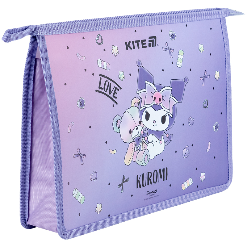 Папка на блискавці A4+, Kuromi HK25-428 Kite