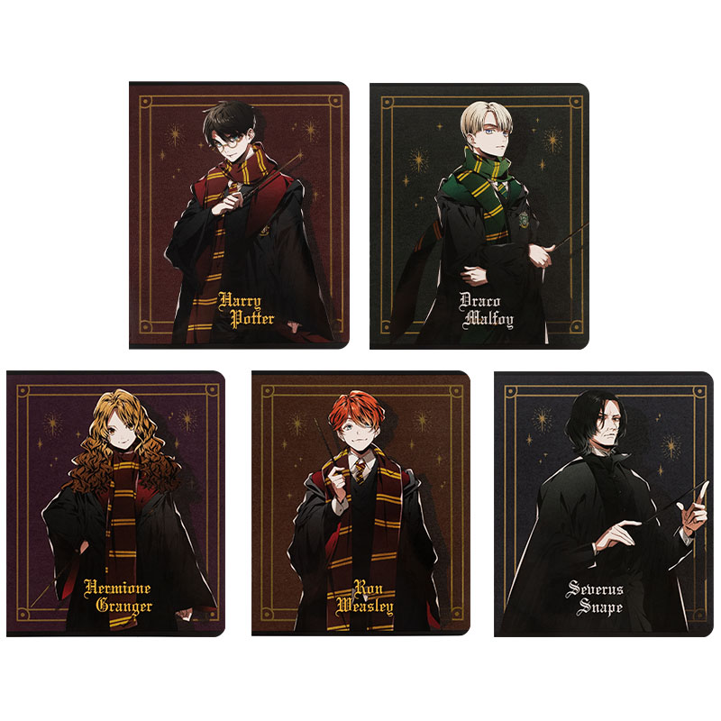 Зошит 24 арк., клітинка, гібр. лак + УФ лак, Harry Potter HP25-238 Kite