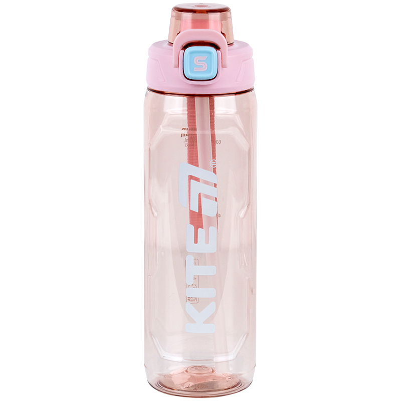 Пляшечка для води, 800 мл, рожева, K25-1211-3 Kite
