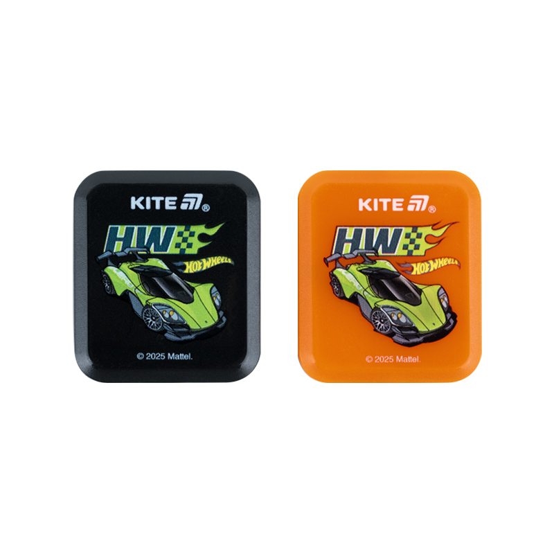 Точилка з контейнером прямокутна Hot Wheels HW25-116 Kite
