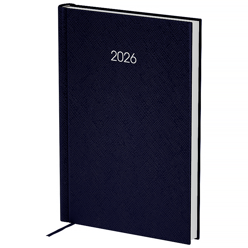 Щоденник 2026 Classic Style, 145*210, с/т темно синій, 8840-26-2-A
