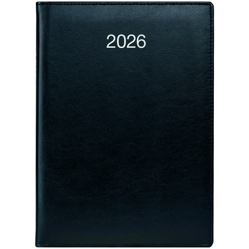 Щоденник 2026 Стандарт Soft ср/т чорний, 73-795 36 906 Brunnen